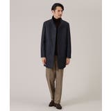 【ダウンライナー付】メランジ スタンドカラー コート | TAKEO KIKUCHI | 詳細画像47 