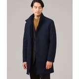 【ダウンライナー付】メランジ スタンドカラー コート | TAKEO KIKUCHI | 詳細画像39 