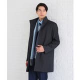 【ダウンライナー付】メランジ スタンドカラー コート | TAKEO KIKUCHI | 詳細画像1 