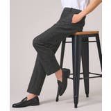 【尾州織】ウールブレンド ハニカムメッシュ パンツ | TAKEO KIKUCHI | 詳細画像6 