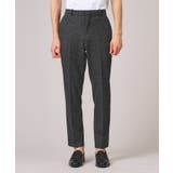 【尾州織】ウールブレンド ハニカムメッシュ パンツ | TAKEO KIKUCHI | 詳細画像14 