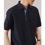 【抗菌防臭／9色5サイズ展開】ハニカムメランジ ポロシャツ | TAKEO KIKUCHI | 詳細画像20 