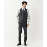 【THE FLAGSHIP】矢絣 ストライプ べスト | TAKEO KIKUCHI | 詳細画像4 