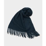 ブルーグリーン(097) | ソフトワイドマフラー | tk.TAKEO KIKUCHI