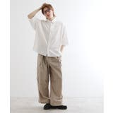 【WEB限定】無地/花柄アソートドレープ半袖シャツ | tk.TAKEO KIKUCHI | 詳細画像3 