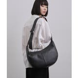 【牛革使用】リアルレザーラウンドショルダーバッグ | tk.TAKEO KIKUCHI | 詳細画像4 