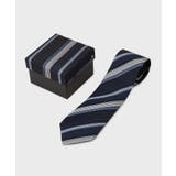 ネイビー(394) | 【ボックス付き】シルクネクタイ | tk.TAKEO KIKUCHI