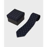 ネイビー(594) | 【ボックス付き】シルクネクタイ | tk.TAKEO KIKUCHI