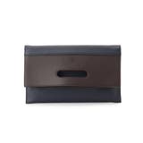 ネイビー(093) | 【WEB限定】レザー調クラッチバッグ | tk.TAKEO KIKUCHI