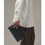 レザー調ジップクラッチバッグ | tk.TAKEO KIKUCHI | 詳細画像22 