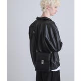 スミクロ(118) | スクエアボックスショルダーバッグ（ユニセックスアイテム） | tk.TAKEO KIKUCHI