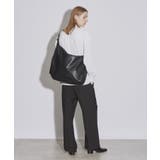 ルーズビッグショルダーバッグ／たすき掛け／ビッグ／A4サイズ収納可能 | tk.TAKEO KIKUCHI | 詳細画像35 