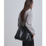 ルーズビッグショルダーバッグ／たすき掛け／ビッグ／A4サイズ収納可能 | tk.TAKEO KIKUCHI | 詳細画像45 