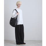 ルーズビッグショルダーバッグ／たすき掛け／ビッグ／A4サイズ収納可能 | tk.TAKEO KIKUCHI | 詳細画像24 