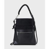 ブラック(619) | ADAMPATEK 別注 アソート巾着ショルダーバッグ | tk.TAKEO KIKUCHI