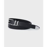 ブラック(219) | シンプルナローレザーベルト | tk.TAKEO KIKUCHI