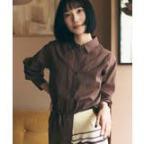 ブラウン(044) | シアールーズアレンジシャツ | ALL NEW MART
