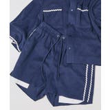 ネイビー(095) | ウェーブラインパイルショートパンツ | ALL NEW MART