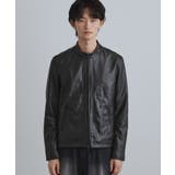 シングルレザー調ブルゾン | tk.TAKEO KIKUCHI | 詳細画像13 