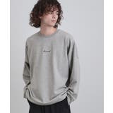 グレー(712) | ドルマンレイヤードスウェット | tk.TAKEO KIKUCHI