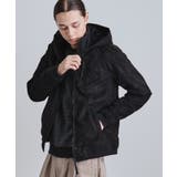 ブラック(019) | 中綿スエードキルトフードブルゾン | tk.TAKEO KIKUCHI