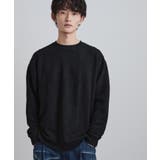 ブラック(019) | 膨れジャカードクルーカットソー | tk.TAKEO KIKUCHI