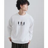 ピープル刺繍スウェット | tk.TAKEO KIKUCHI | 詳細画像1 