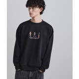 ピープル刺繍スウェット | tk.TAKEO KIKUCHI | 詳細画像5 