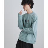 ピープル刺繍スウェット | tk.TAKEO KIKUCHI | 詳細画像9 