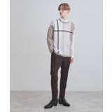 【洗える】クロスオーバーニット | tk.TAKEO KIKUCHI | 詳細画像3 