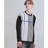 ブラック(519) | 【洗える】クロスオーバーニット | tk.TAKEO KIKUCHI