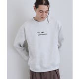 スリーアイテム刺繍スウェット | tk.TAKEO KIKUCHI | 詳細画像1 