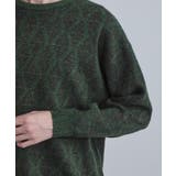 ブークレラメダイヤ柄ニット | tk.TAKEO KIKUCHI | 詳細画像17 