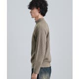 片畦ハーフジップニット | tk.TAKEO KIKUCHI | 詳細画像13 