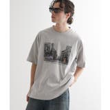 グレー(012) | フォトプリント刺繍Tシャツ | tk.TAKEO KIKUCHI