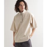 ポンチスエードハーフジップカットソー | tk.TAKEO KIKUCHI | 詳細画像1 