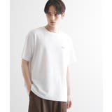 ウサギ刺繍 鹿の子クルーカットソー | tk.TAKEO KIKUCHI | 詳細画像1 