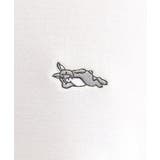 ウサギ刺繍 鹿の子クルーカットソー | tk.TAKEO KIKUCHI | 詳細画像4 