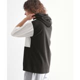 5分袖キリカエポンチフーディ | tk.TAKEO KIKUCHI | 詳細画像5 