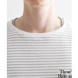 マイクロボーダーフェイクTシャツ | tk.TAKEO KIKUCHI | 詳細画像16 