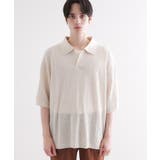 スキッパーニットポロシャツ | tk.TAKEO KIKUCHI | 詳細画像18 