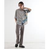 ブラー楊柳ハーフプリントシャツ | tk.TAKEO KIKUCHI | 詳細画像6 