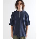 ウェーブ切替ジップTシャツ | tk.TAKEO KIKUCHI | 詳細画像13 