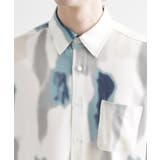 梨地ボカシプリントシャツ | tk.TAKEO KIKUCHI | 詳細画像20 