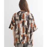 アブストラクトドルマンカットソー | tk.TAKEO KIKUCHI | 詳細画像19 