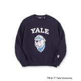 YALEフロッキースウェット | tk.TAKEO KIKUCHI | 詳細画像1 