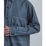 配色ステッチシャツ | tk.TAKEO KIKUCHI | 詳細画像17 