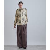 スモークブラープリントシャツ | tk.TAKEO KIKUCHI | 詳細画像10 