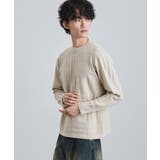 シャドーチェックニット | tk.TAKEO KIKUCHI | 詳細画像1 