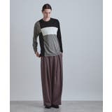 スクエア切り替えカットソー | tk.TAKEO KIKUCHI | 詳細画像7 